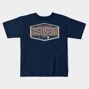 Aloha Everyday Hawaii Patch Kids T-Shirt